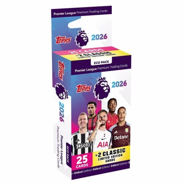 2025-2026 Topps Premier League ECO Pack - Soccer Cards