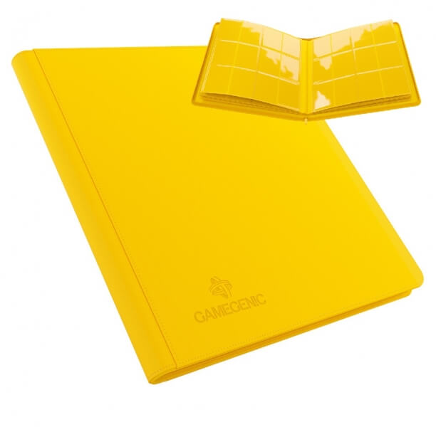 Gamegenic Zip-Up 24-Pocket Yellow Card Album