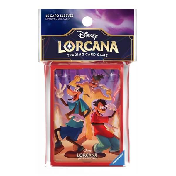 Card Sleeves Lorcana: Fabled - Goofy, Max, Powerline (65 pcs)