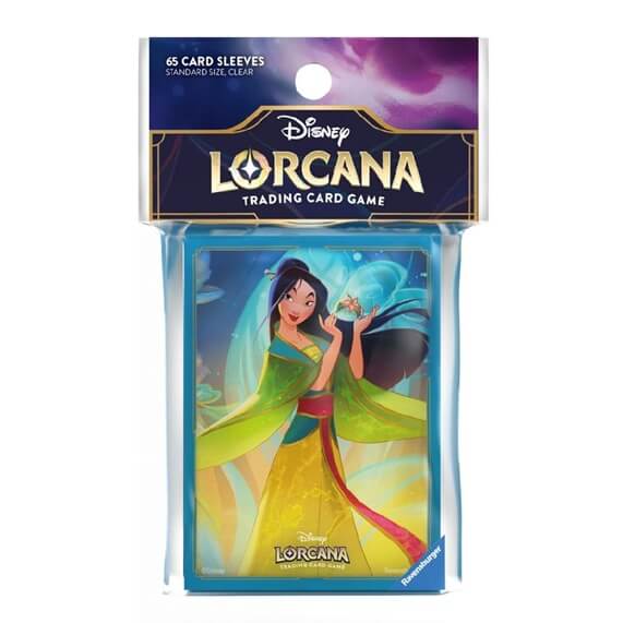 Card Sleeves Lorcana: Fabled - Mulan (65 pcs)