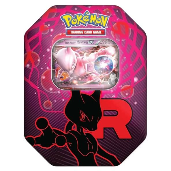 Pokémon Team Rocket Tin - Mewtwo ex