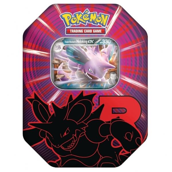 Pokémon Team Rocket Tin - Nidoking ex