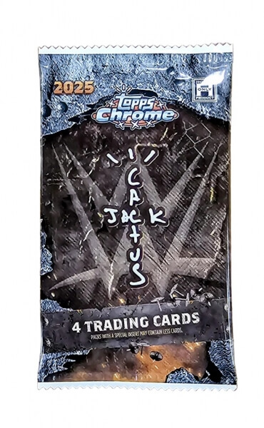 2025 Topps Chrome WWE Wrestling Cactus Jack Hobby Pack
