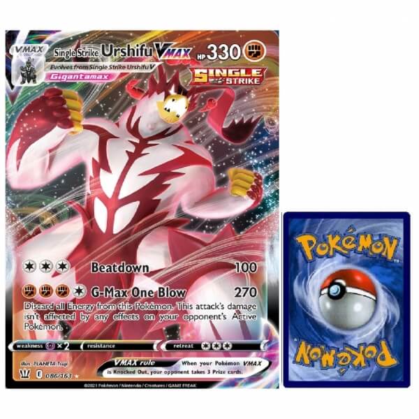 Pokémon JUMBO card Single Strike Urshifu VMAX