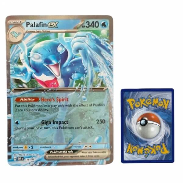 Pokémon JUMBO card SVP 126 Palafin EX