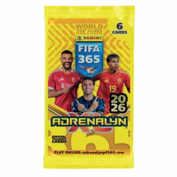Soccer cards Panini FIFA 365 2025/2026 Adrenalyn - pack
