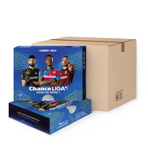 Soccer Cards Chance League 2025-2026 Series 1 Hobby case 