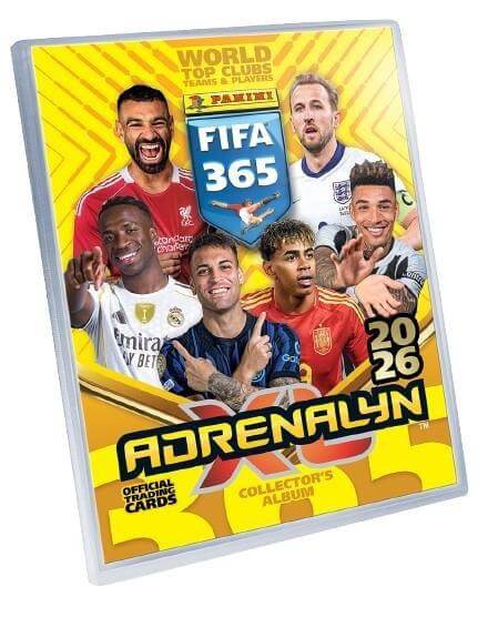 Soccer card album Panini FIFA 365 2025/2026 Adrenalyn - Binder