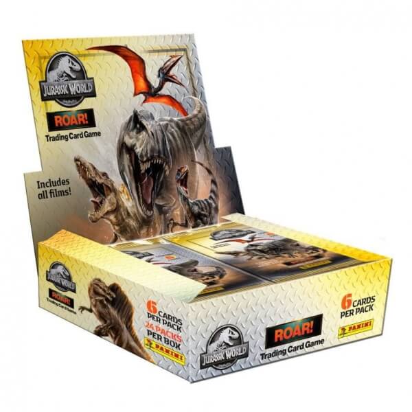 Jurassic Park ROAR - Collectible Cards - Flow Pack Booster Box