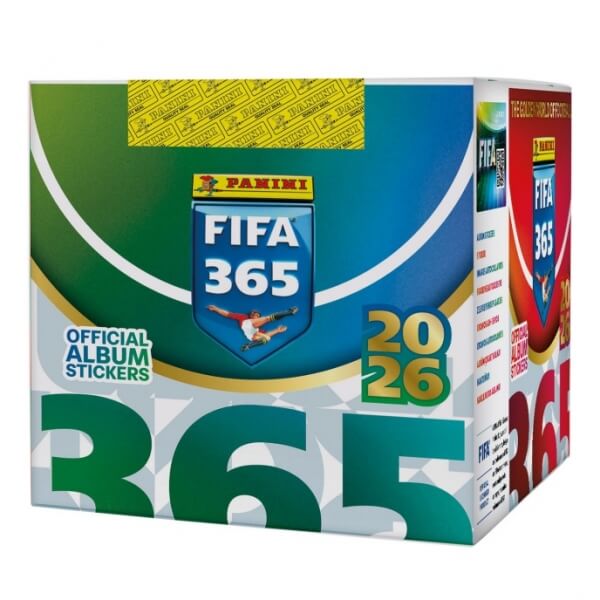 Soccer Stickers Panini FIFA 365 2025/2026 - box of 36