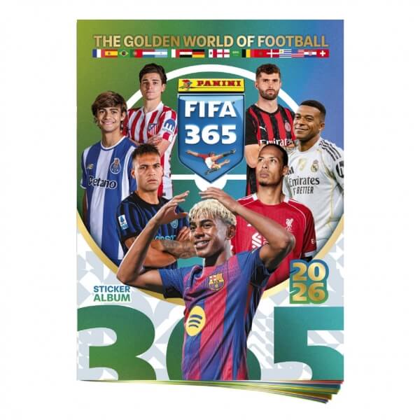 Soccer sticker album Panini FIFA 365 2025/2026 - 2nd quality