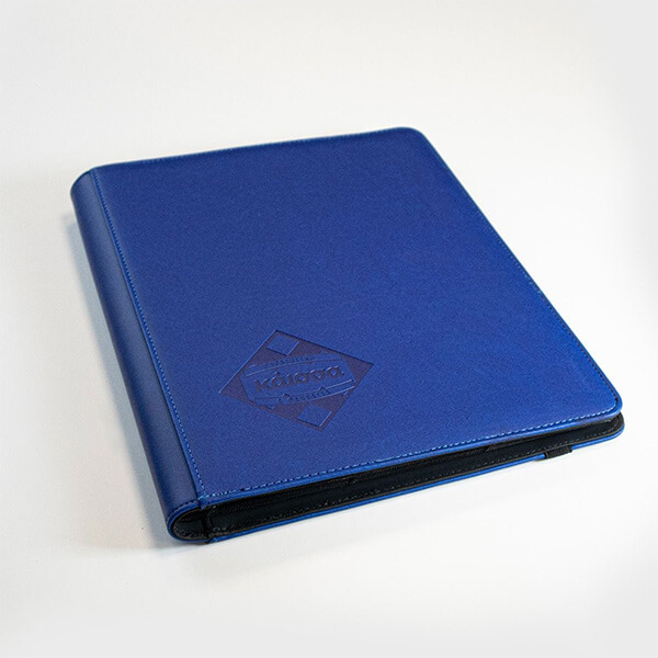 9-Pocket Premium Binder - Dark Blue
