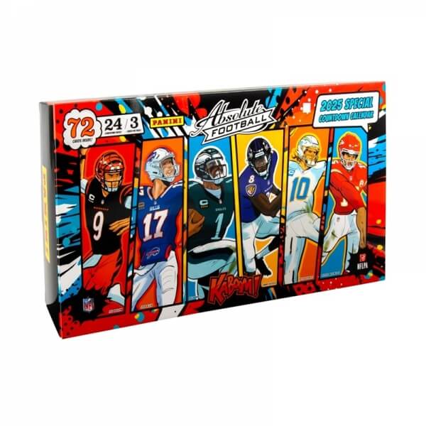 2025 Panini Absolute Football Countdown Calendar - NFL Advent Calendar