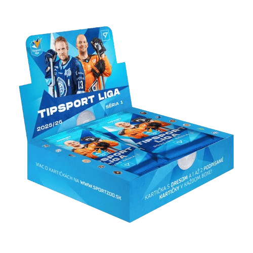 Hockey cards Tipsport league 2025/26 - Hobby box - 1. série