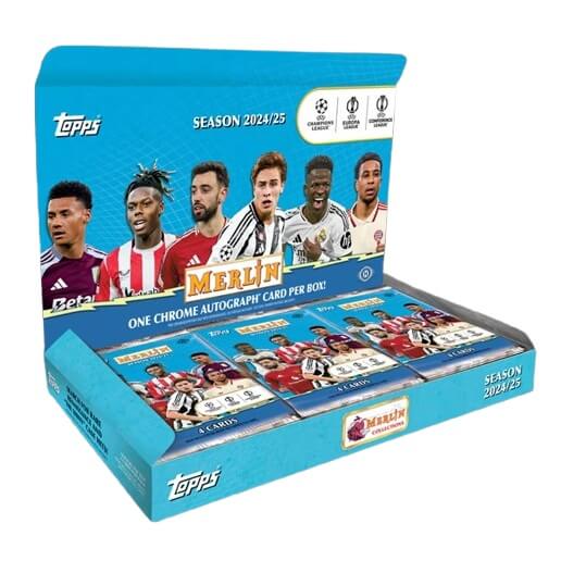 Soccer cards Topps 2024/2025 Merlin UEFA Hobby Box