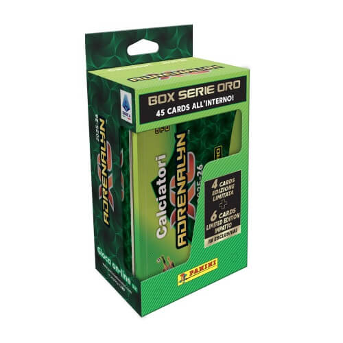 Soccer cards Panini SERIE A 2025/2026 - tin box (square)