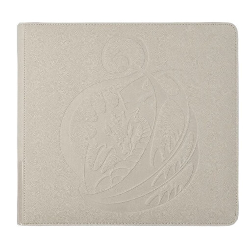 Dragon Shield Zipster Binder - XL - Ashen White