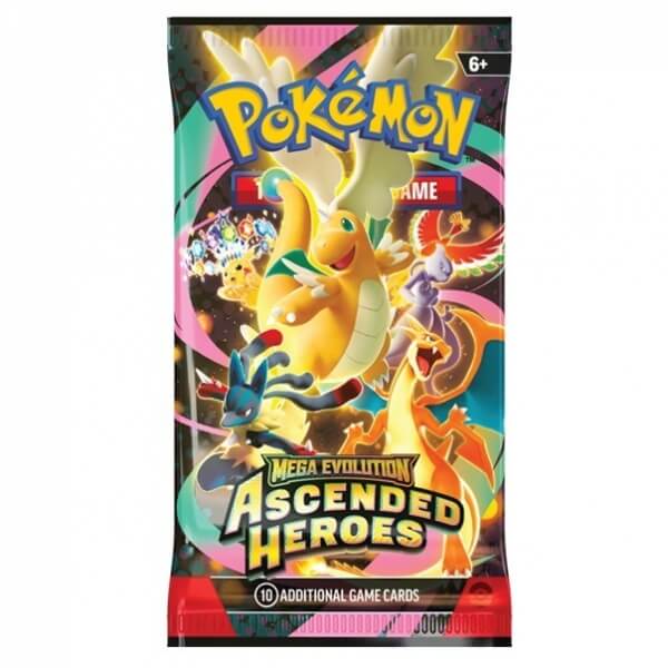 Pokémon Mega Evolution Ascended Heroes Booster