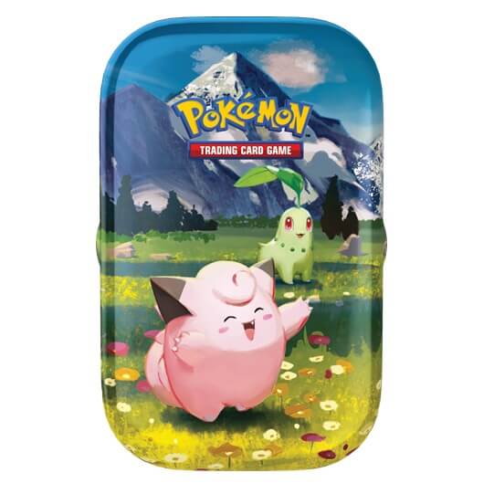 Pokémon Ascended Heroes Mini Tin - Clefairy and Chikorita