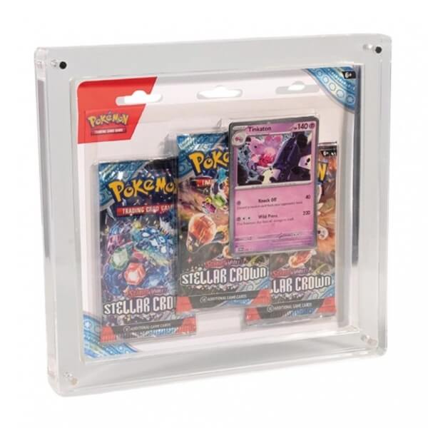 Acrylic Case - 3-Pack Blister