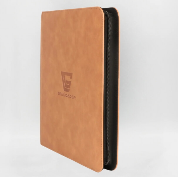 Album Gemloader Premium Traditional Sleeved Binder (480 pockets 3x4) Hazel