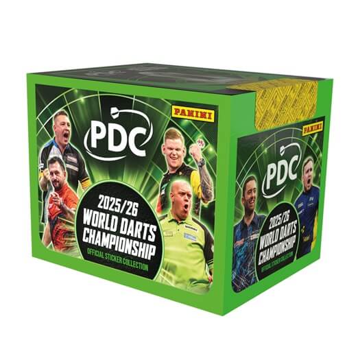 2025/26 PDC World Darts Championship - box of 36 stickers