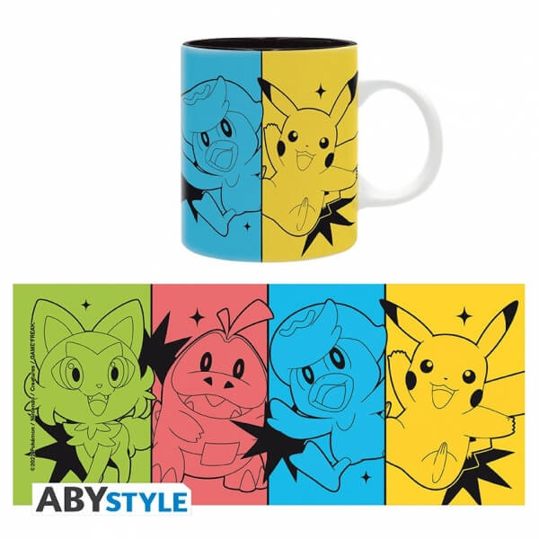 Pokémon Mug - Starters + Pikachu