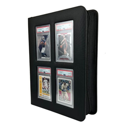 Evoretro Premium Graded Cards Binder 36 pockets (2x2) - Black