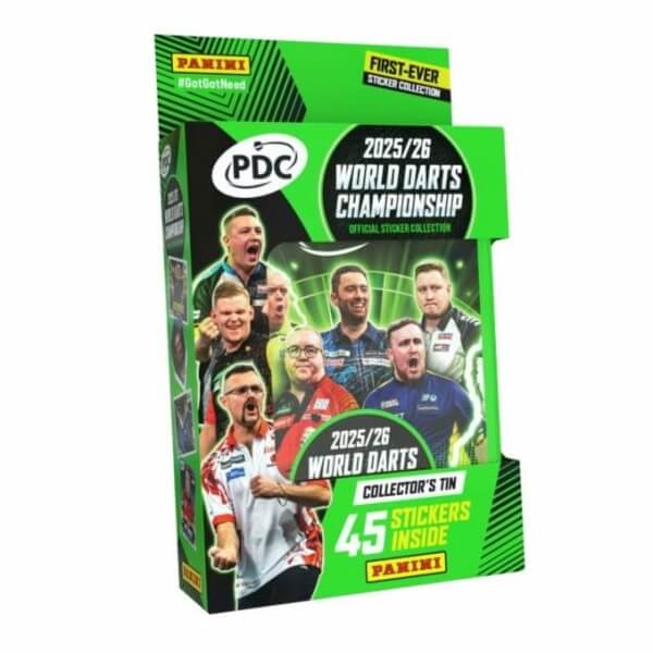 2025/26 PDC World Darts Championship - Sticker Tin