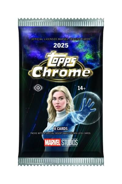 2025 Topps Chrome Marvel Studios - Hobby pack