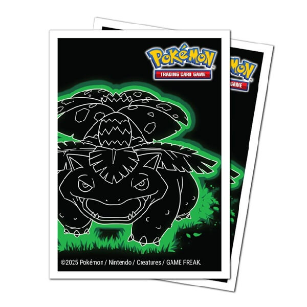 APEX Pokémon card sleeves - Neon Kanto Venusaur - 105 pcs
