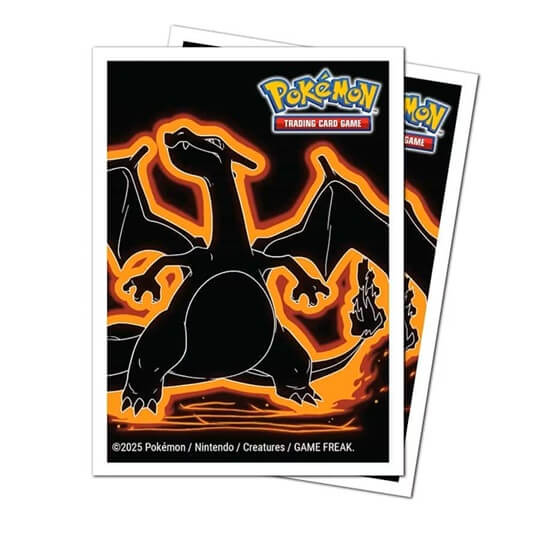 APEX Pokémon card sleeves - Neon Kanto Charizard - 105 pcs