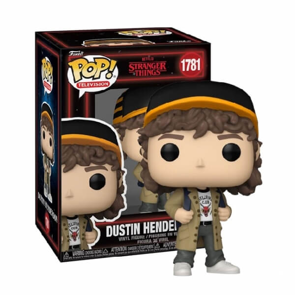 Funko POP! Stranger Things 5 Figure - Dustin Henderson #1781