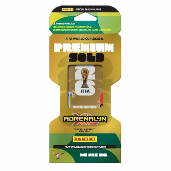 FIFA World Cup 2026 - Premium Gold Booster - soccer cards