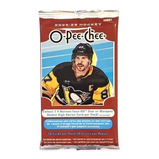 2025-2026 NHL Upper Deck O-Pee-Chee Hobby pack - hockey cards
