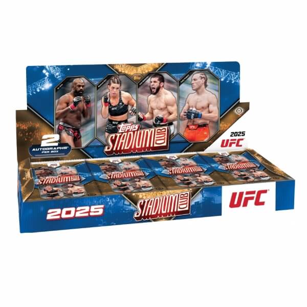 2025 Topps Stadium Club UFC Hobby Box - MMA Collectible Cards