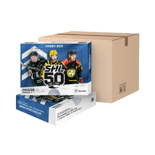 2025-2026 Svenska hockeyligan SHL 1. series Hobby case - hockey cards
