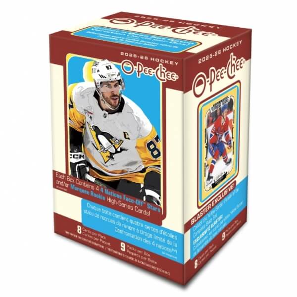 2025-2026 NHL Upper Deck O-Pee-Chee Blaster Box - hockey cards