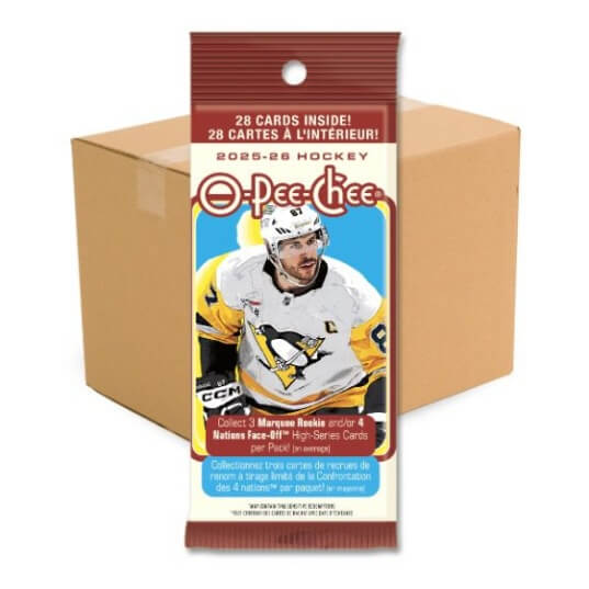 2025-2026 NHL Upper Deck O-Pee-Chee Fat Pack Box - hockey cards