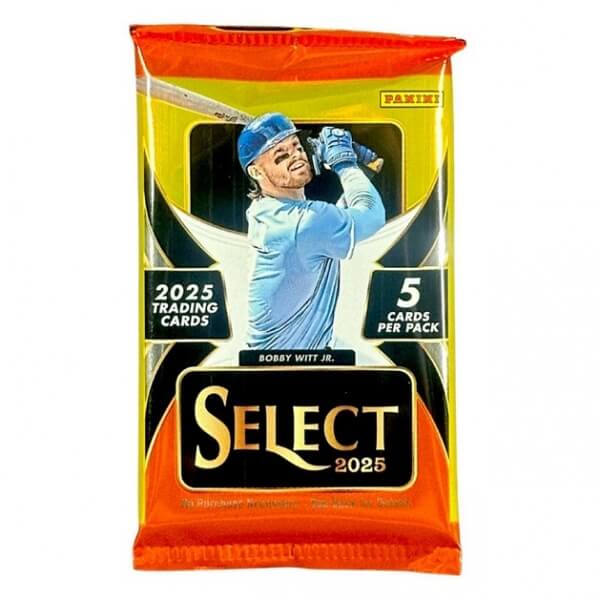 2025 Panini Select Baseball Hobby pack - MLB cards