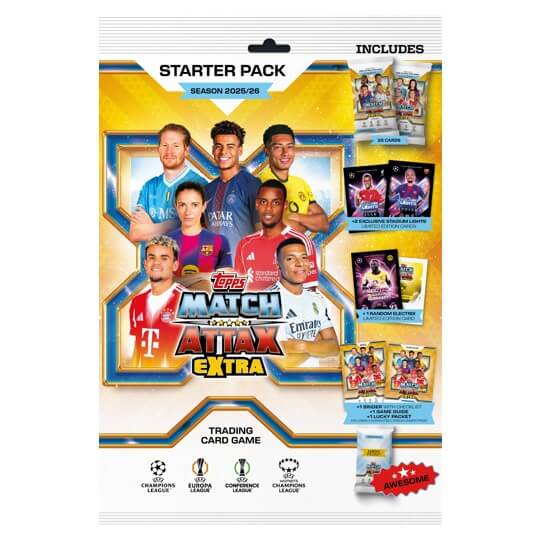 2025-2026 Topps Match Attax Extra Starter Pack