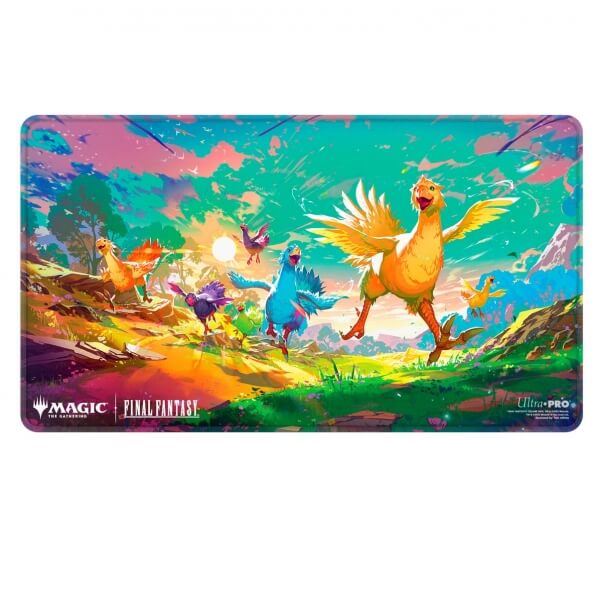 MTG Final Fantasy Playing Mat - Chocobo Holofoil
