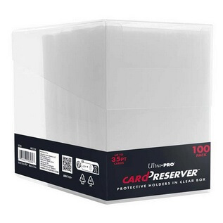UltraPro Cardpreserver in Clear Box - 100 pcs