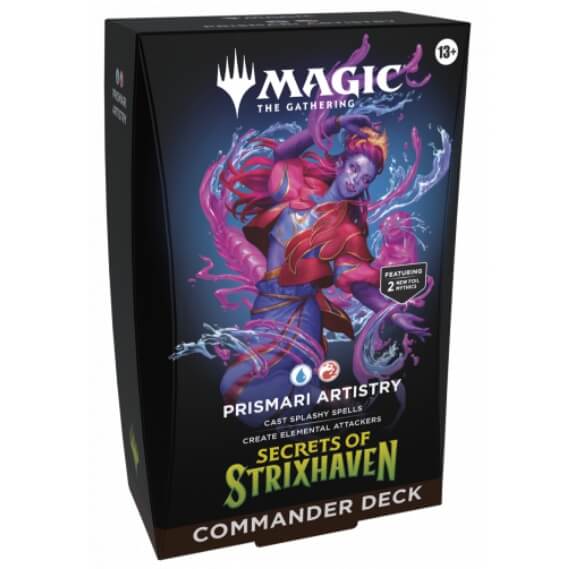 Magic The Gathering Secrets of Strixhaven Commander Deck - Prismari Artistry