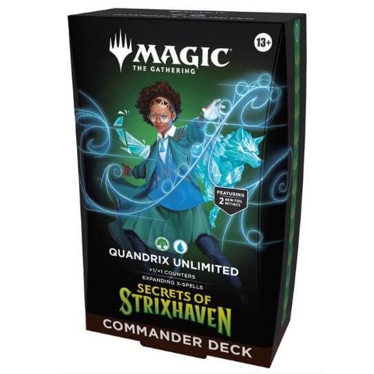 Magic The Gathering Secrets of Strixhaven Commander Deck - Quandrix Unlimited