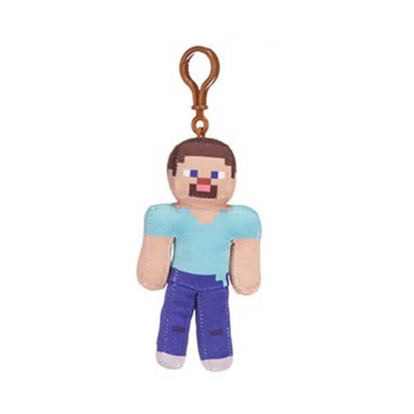 Plush Minecraft Pendant - Steve - 12 cm