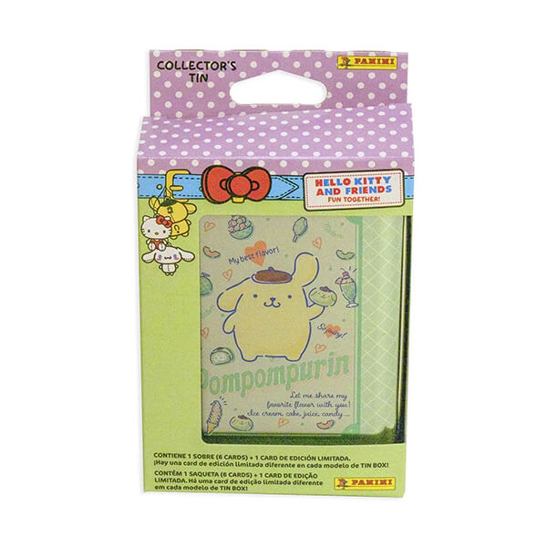 Hello Kitty Collectible Cards - Pocket Tin - Pompompurin