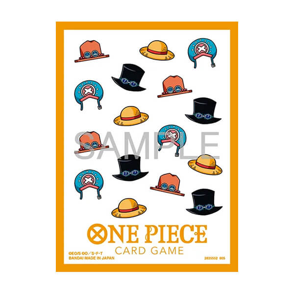 Card Sleeves One Piece TCG Vol. 5 - Hat Patterns (70 pcs)