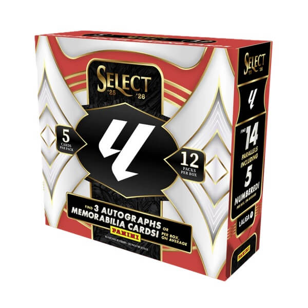 2025-2026 Panini Select La Liga Hobby Box - soccer cards