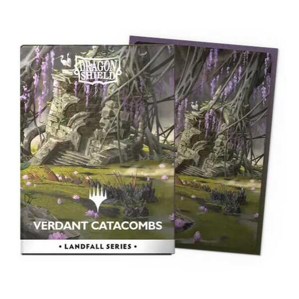 Dragon Shield Matte Dual Art Sleeves - Verdant Catacombs - 100 pcs